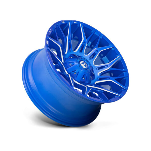 Fuel Twitch - D771 / Candy Red & Milled 6 LUG - obrazek 7
