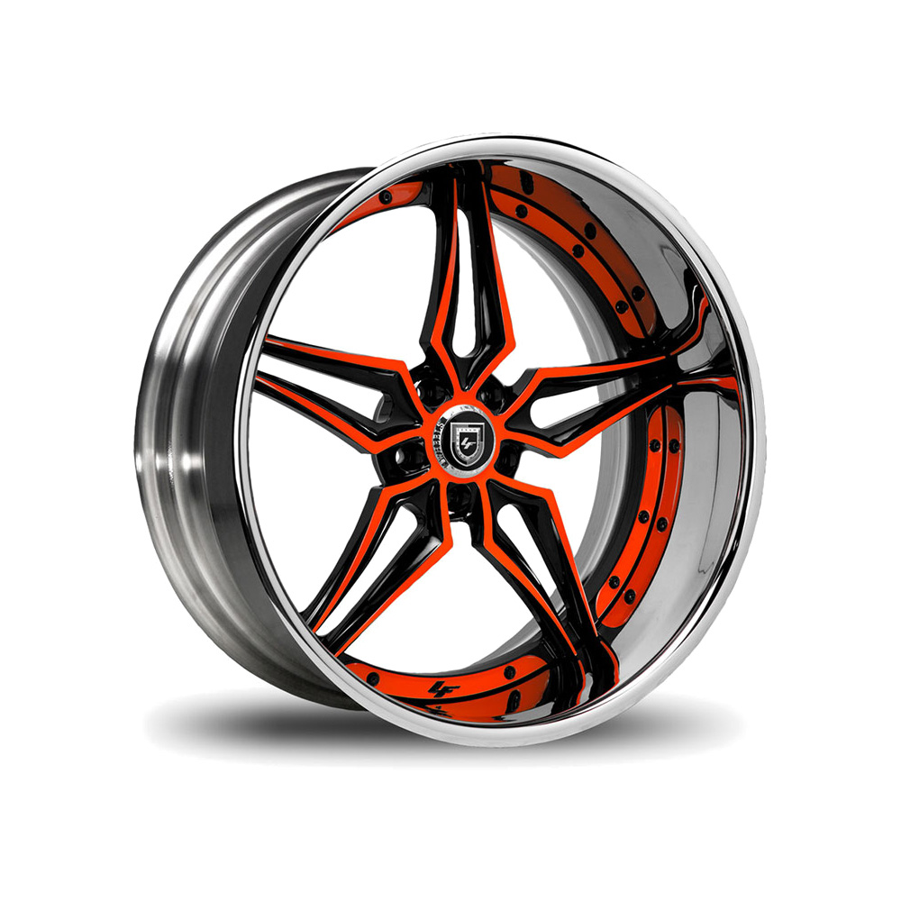 Black Yellow Wheel Cover 13 Inch For Four-Wheel - obrazek 4