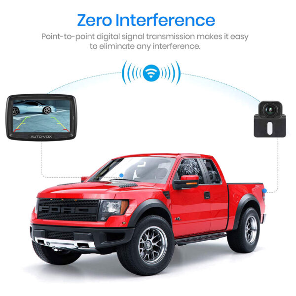AUTO-VOX 9.8ft Extension Cord Dash Cam Rear - obrazek 3