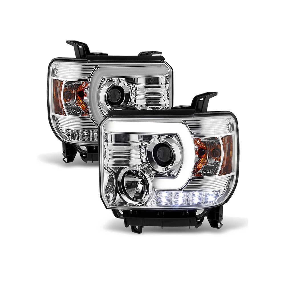 Autoparts LED Black Projector Headlights - obrazek 2