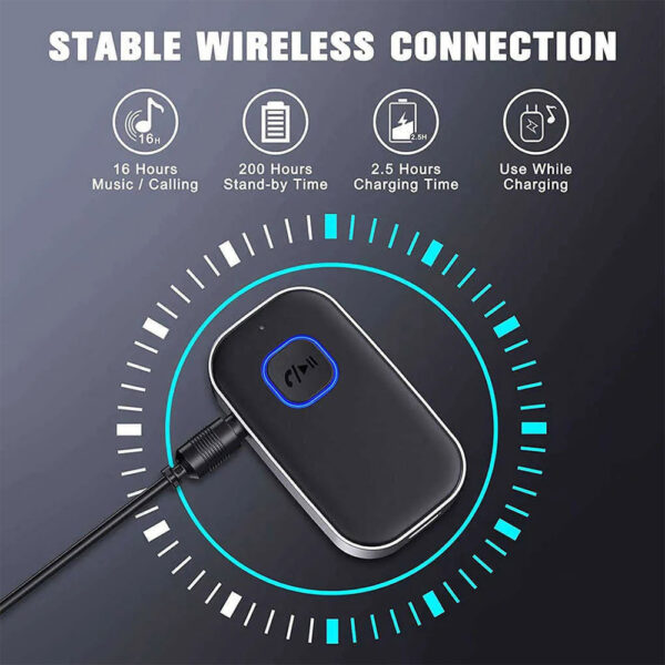Bluetooth Receiver with LCD Screen For Car - obrazek 4