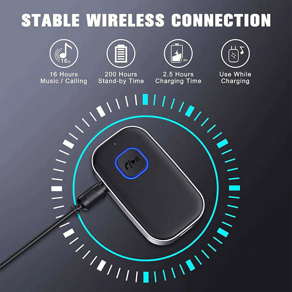 Bluetooth Receiver with LCD Screen For Car - obrazek 4