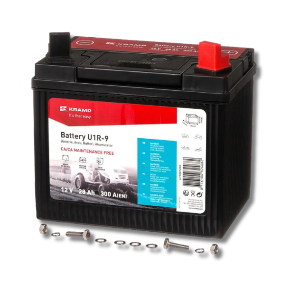 Akumulator do Traktorka 12v 28 ah/24 ah Kramp prawy plus 300A rozruchu !